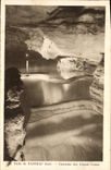 CPA Grotte Grottes Puits de Padirac Cascades des grands Cours