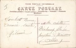 CPA Fantaisie Enfant Femme Poupee
