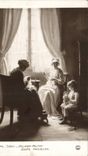 CPA Fantaisie Salon Vallayer Moutet Jours paisibles Enfant Poupee 