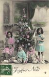 CPA Fantaisie Enfants Noel Poupee 
