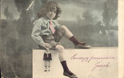 CPA Fantaisie Enfant Poupee 