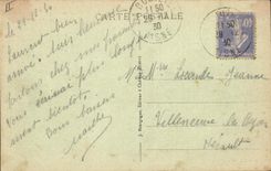 CPA Palais de justice Laon Ancien Eveche