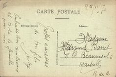 CPA Palais de justice Statue Delseaux Lure