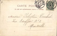 CPA Palais de justice Statue de Gay Lussac Limoges