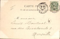 CPA Bateau de Guerre Le Destrees Croiseur de 3eme classe