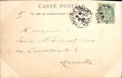 CPA Bateau de Guerre Le Dunois