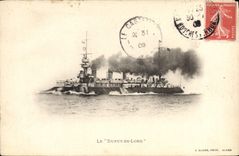 CPA Bateau de Guerre Le Dupuy de Lome
