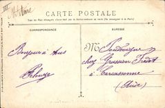 CPA Bateau de Guerre Ernest Renan Croiseur Cuirasse 