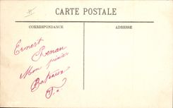 CPA Bateau de Guerre Ernest Renan Croiseur de 1ere classe