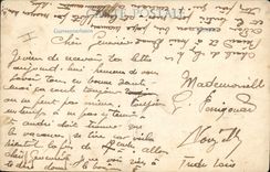 CPA Bateau de Guerre Ernest Renan 