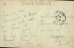 CPA Bateau de Guerre Edgard Quinet Croiseur de 1ere classe