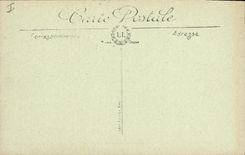 CPA Militaria Bataille de la Somme Marquivilliers L'eglise apres le bombardement