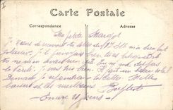 CPA Militaria Bombardement de Reims par les Allemands Une maison boulevard de la paix