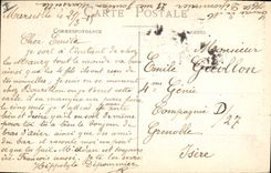 CPA Militaria Senlis La gare incendiee