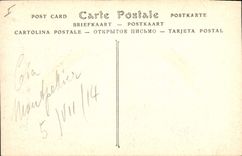 CPA Palais de justice et l'Arc de Triomphe Montpellier