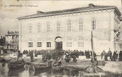 CPA Palais de justice Martigues La Prud'homie Bateaux