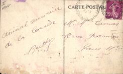 CPA Folklore Auvergne Gais propos