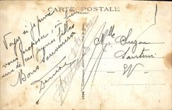 CPA Folklore Auvergne Jeune Auvergnat