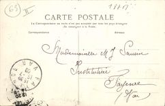 CPA Folklore Auvergne Declaration d'amour Doux serments