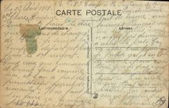 CPA Folklore Auvergne Musicien Auvergnat