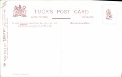 CPA Egypt Egypte Pyramids of Ghizeh Evening