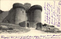 CPA Chateau L'entree Villeneuve les Avignon