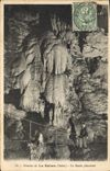 CPA Grotte Grottes de la Balme Le Saule pleureur