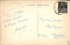 CPA Grotte Grottes Aven Armand Stalagmites encorbellees au bord du gouffre