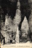 CPA Grotte Grottes de Dargilan La mosquee et le minaret