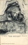 CPA Grotte Grottes Dauphine Sassenage L'interieur des cuves L'eau qui sort du lac