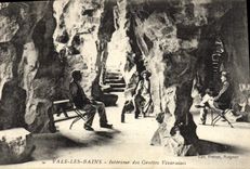 CPA Grotte Vals les Bains Interieur des Grottes Vivaraises