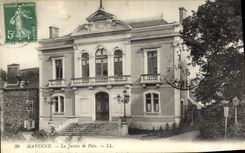CPA Palais de Justice Mayenne La justice de Paix