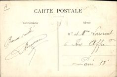 CPA Palais de Justice Mezieres La Cour d'Assises et la Rue Monge