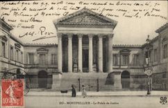 CPA Montpellier le palais de Justice 