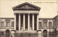 CPA Montpellier le palais de justice 