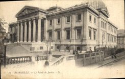 CPA Marseille le palais de justice 
