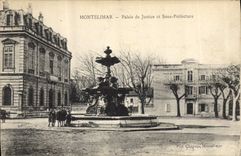 CPA Montpellier palais de justice et sous Prefecture 