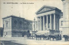 CPA Montpellier le palais de justice 