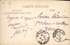 CPA Bateau de Guerre Edgar Quinet Croiseur Cuirasse