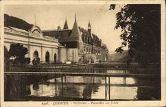 CPA Prefecture Quimper Passerelles sur l'Odet