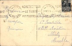 CPA Prefecture Quimper Passerelles sur l'Odet