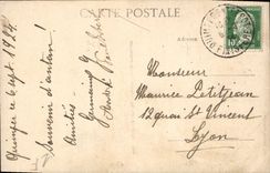 CPA Prefecture Partie Ancienne Quimper