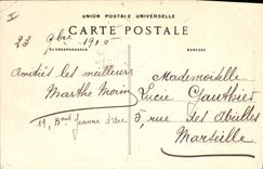 CPA Poitiers Prefecture Pavillon central de la Cour d'honneur