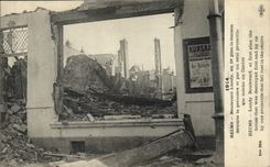 CPA Militaria Reims Boulevard Lundy 