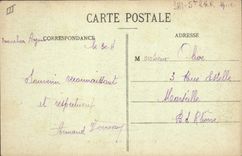CPA Militaria L'Argonne Ville sur Tourbe