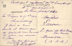 CPA Militaria Raon l'Etape incendie volontairement par les Allemands