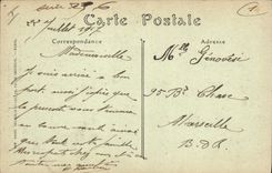 CPA Militaria Soissons les parties hautes de la facade de la cathedrale vues de la rue Saint Godin