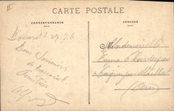 CPA Militaria Baccarat Vue interieure de la ville bombardee par les Allemands