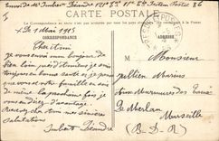 CPA Militaria La grande guerre 1914 15 une Tranchee a Hebuterne aux environs d'Arras 
