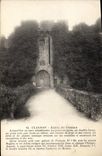 CPA Clisson Entree du Chateau 